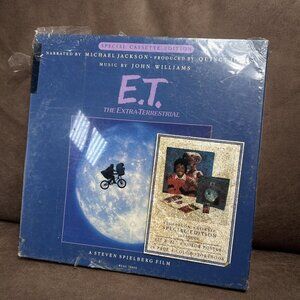 E.T. Soundtrack Vinyl LP Box Set w/ Poster, Booklet, Michael Jackson Sealed 1982